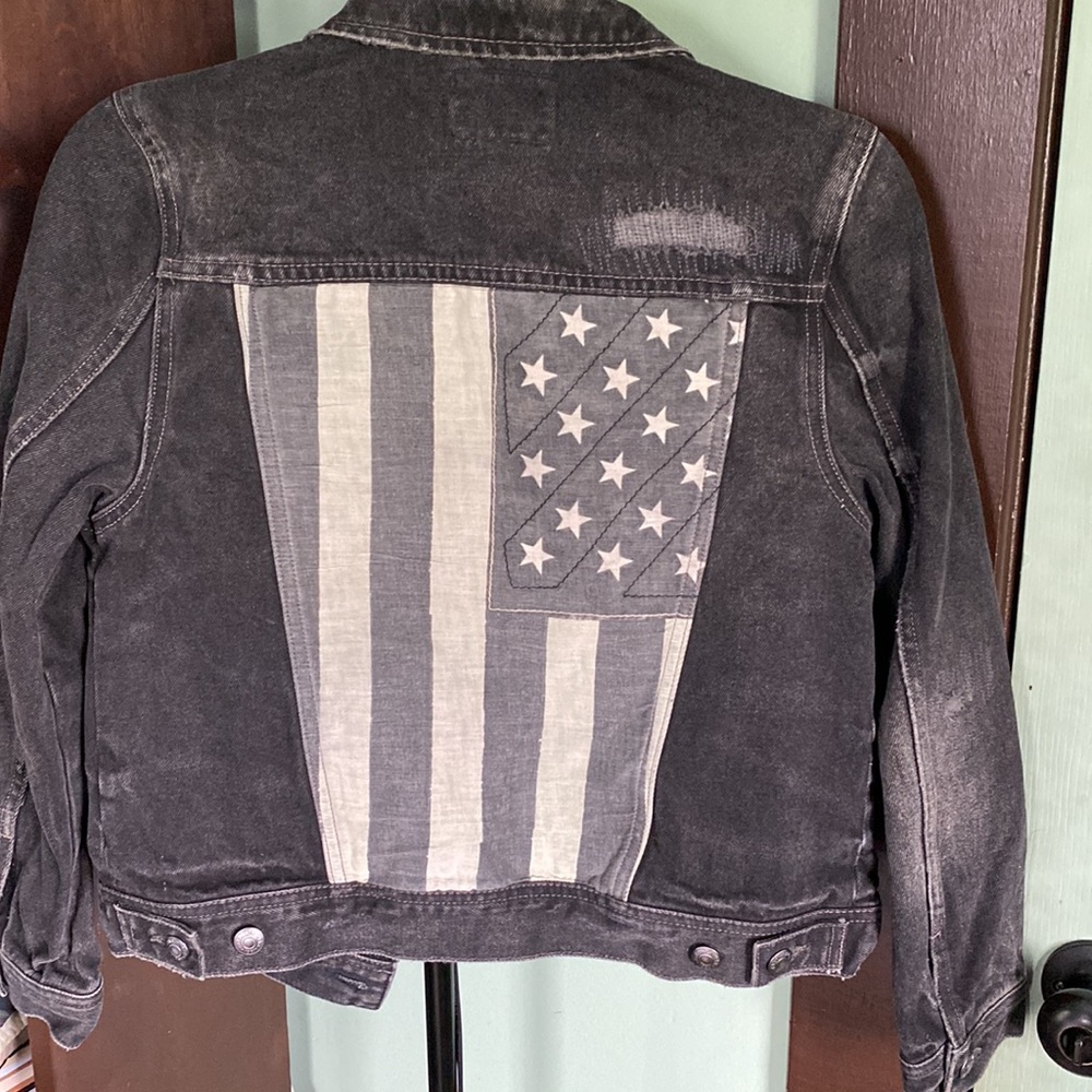 Kids ‘Polo Ralph Lauren’ Dark Wash Jean Jacket. - Picture 2 of 4